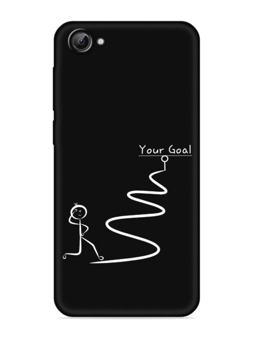 Your Goal Embossed Soft Silicone Case for Vivo V5 Zapvi