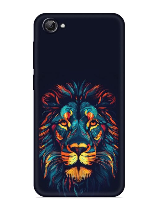 Colorful Lion Embossed Soft Silicone Case for Vivo V5 Zapvi