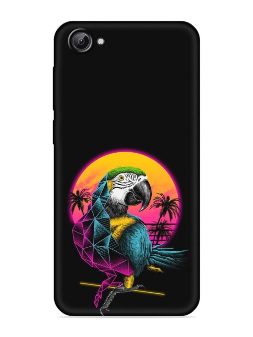 Rad Parrot Embossed Soft Silicone Case for Vivo V5 Zapvi