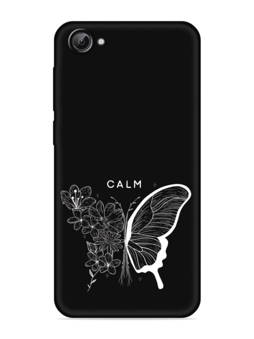 Calm Embossed Soft Silicone Case for Vivo V5 Zapvi