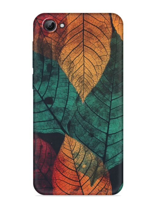 Leaves Artwork Embossed Soft Silicone Case for Vivo V5 Zapvi