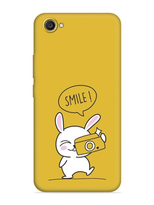 Hey Smile Please Embossed Soft Silicone Case for Vivo V5 Plus Zapvi