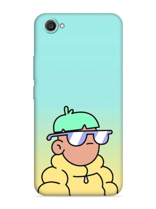 Doodles Cool Character Embossed Soft Silicone Case for Vivo V5 Plus Zapvi