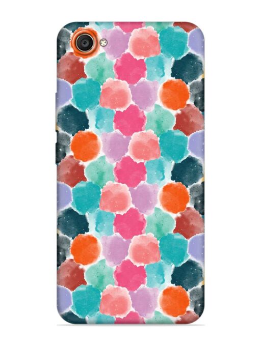 Colorful Seamless Pattern Embossed Soft Silicone Case for Vivo V5 Plus Zapvi