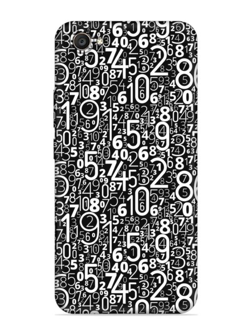 Many Numbers Different Embossed Soft Silicone Case for Vivo V5 Plus Zapvi