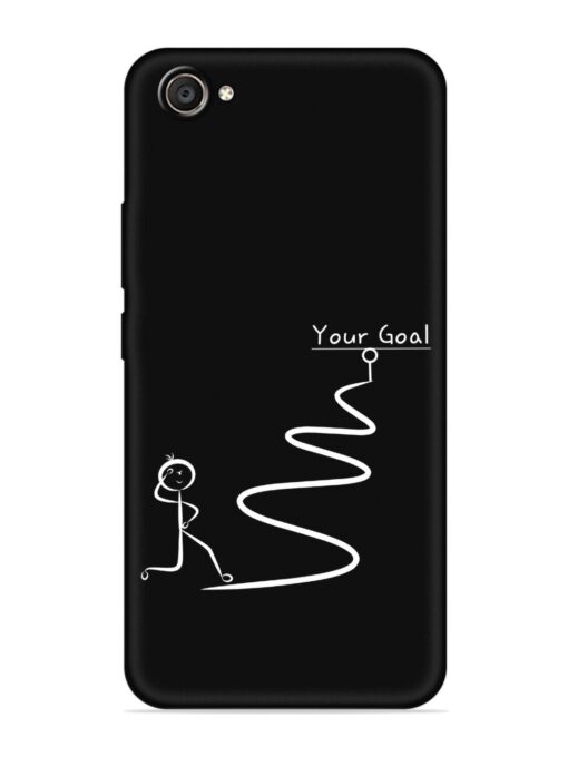 Your Goal Embossed Soft Silicone Case for Vivo V5 Plus Zapvi