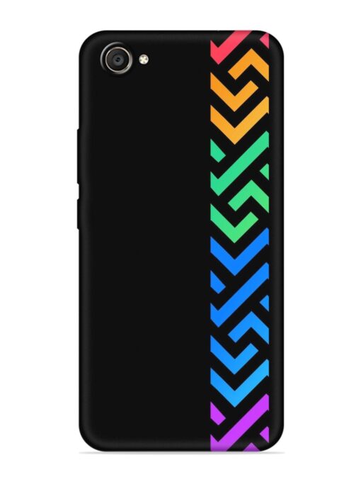 Colorshape Stripes Embossed Soft Silicone Case for Vivo V5 Plus Zapvi