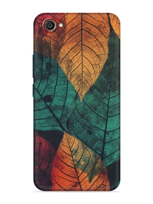 Leaves Artwork Embossed Soft Silicone Case for Vivo V5 Plus Zapvi