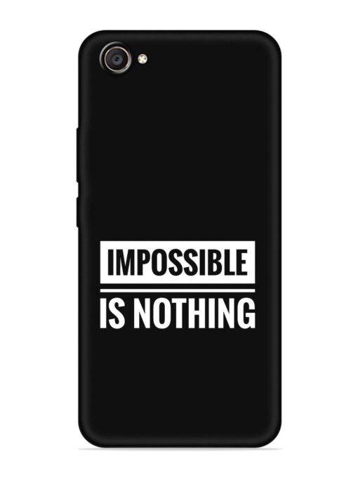 Impossible Is Nothing Embossed Soft Silicone Case for Vivo V5 Plus Zapvi