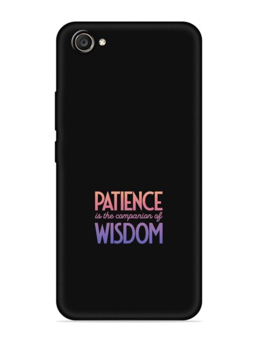 Patience Is The Embossed Soft Silicone Case for Vivo V5 Plus Zapvi