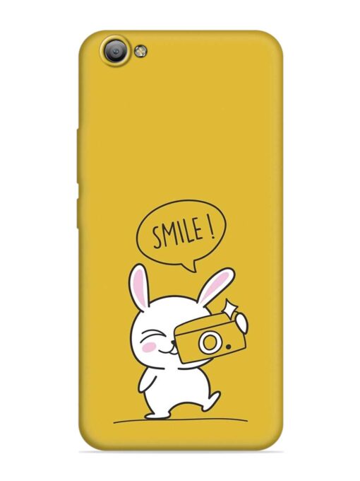 Hey Smile Please Embossed Soft Silicone Case for Vivo V5S Zapvi