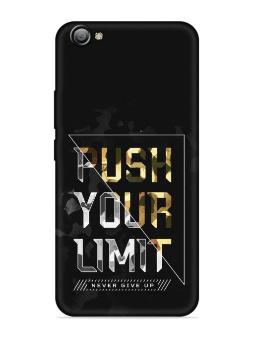 Push Your Limits Embossed Soft Silicone Case for Vivo V5S Zapvi