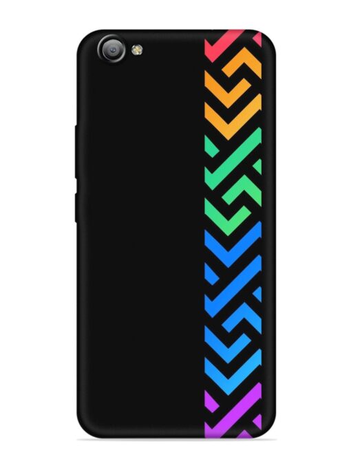 Colorshape Stripes Embossed Soft Silicone Case for Vivo V5S Zapvi