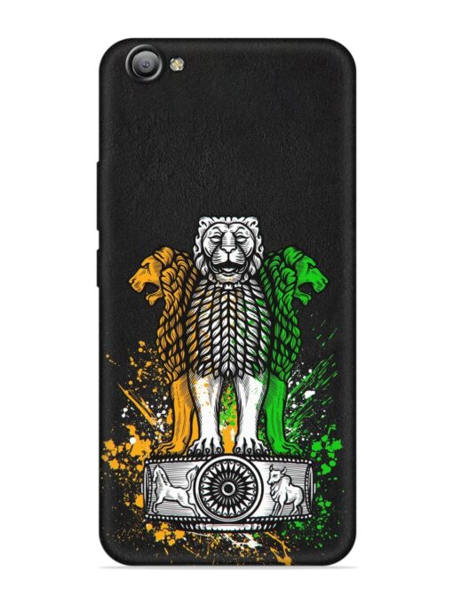 Pillars Of Ashoka Embossed Soft Silicone Case for Vivo V5S Zapvi