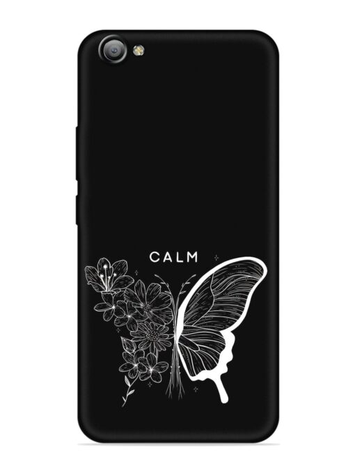 Calm Embossed Soft Silicone Case for Vivo V5S Zapvi