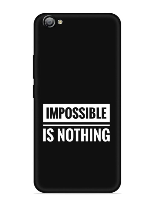 Impossible Is Nothing Embossed Soft Silicone Case for Vivo V5S Zapvi