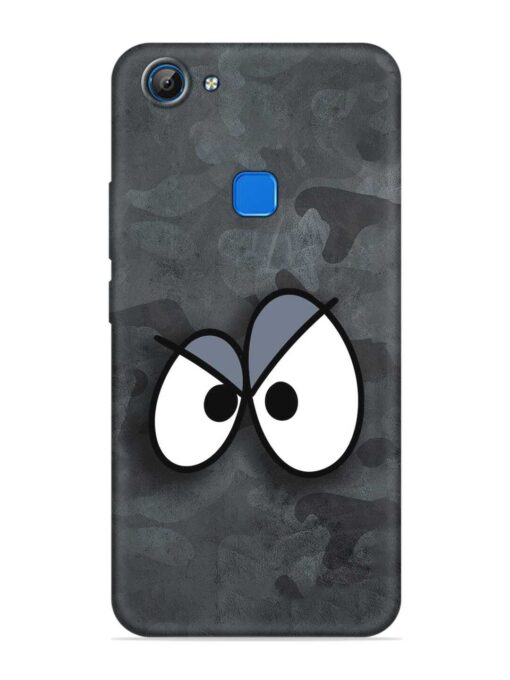 Big Eyes Night Mode Embossed Soft Silicone Case for Vivo V7 Zapvi