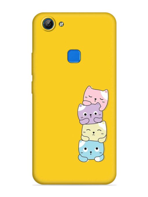 Cartoon Anime Embossed Soft Silicone Case for Vivo V7 Zapvi