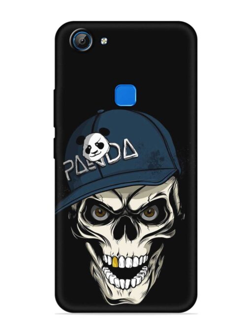 Panda Skull Embossed Soft Silicone Case for Vivo V7 Zapvi