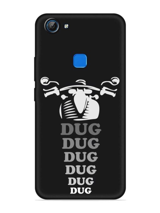 Dug Dug Dug Embossed Soft Silicone Case for Vivo V7 Zapvi