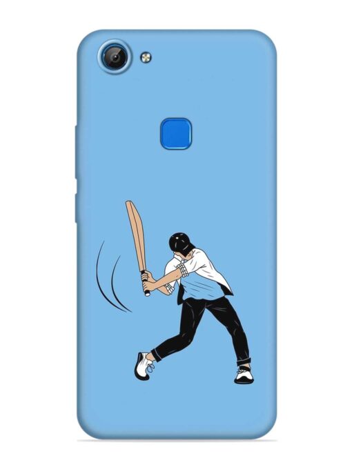 Cricket Gully Boy Embossed Soft Silicone Case for Vivo V7 Zapvi