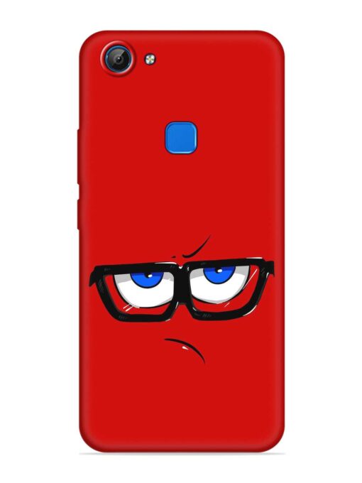 Rad Angry Face Embossed Soft Silicone Case for Vivo V7 Zapvi