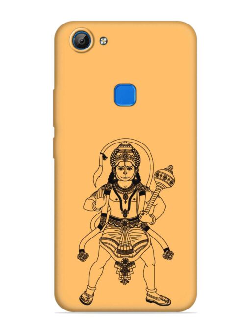 Indian God Hanuman Embossed Soft Silicone Case for Vivo V7 Zapvi