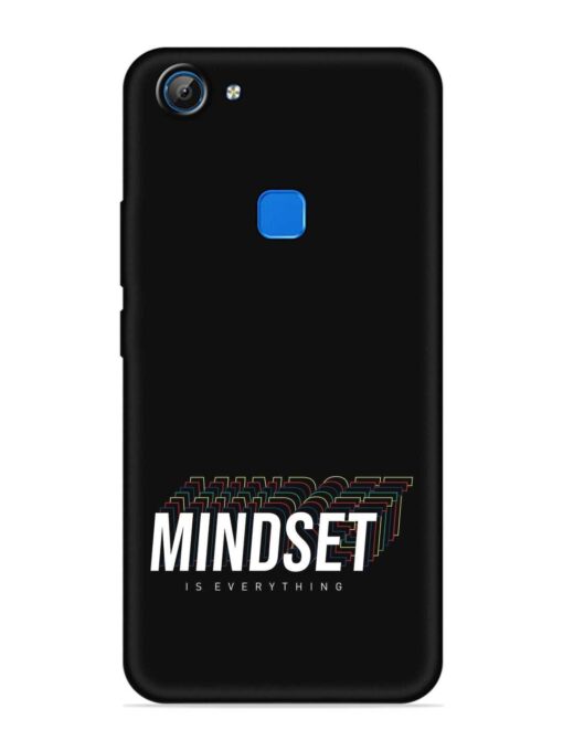 Mindset Everything Slogan Embossed Soft Silicone Case for Vivo V7 Zapvi