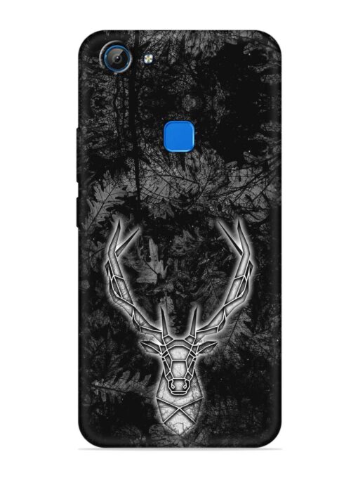 Ancient Deer Embossed Soft Silicone Case for Vivo V7 Zapvi