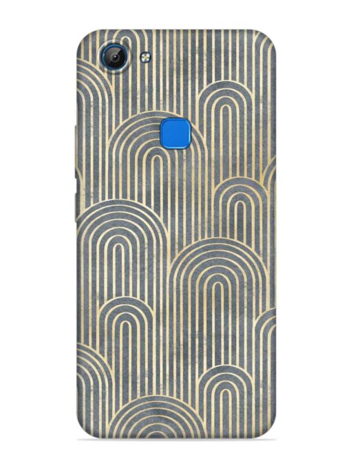 Art Deco Style Embossed Soft Silicone Case for Vivo V7 Zapvi