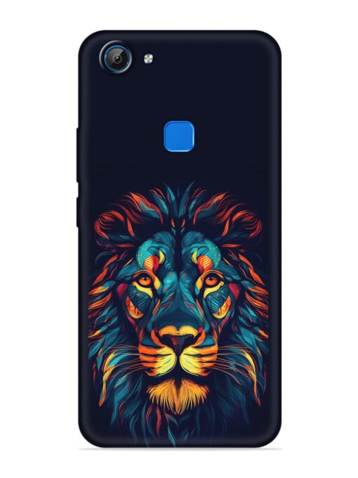 Colorful Lion Embossed Soft Silicone Case for Vivo V7 Zapvi