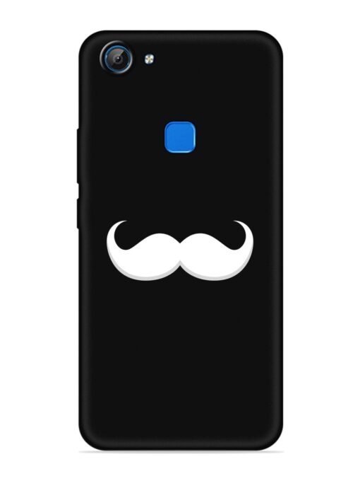 Mustache Vector Embossed Soft Silicone Case for Vivo V7 Zapvi