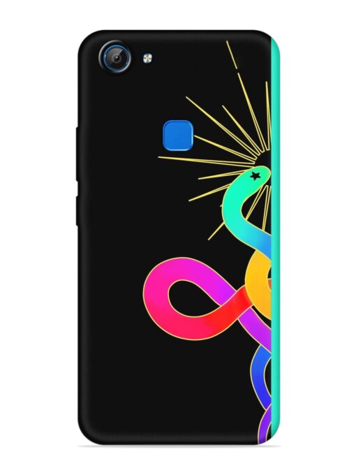 Art Geometric Abstraction Embossed Soft Silicone Case for Vivo V7 Zapvi