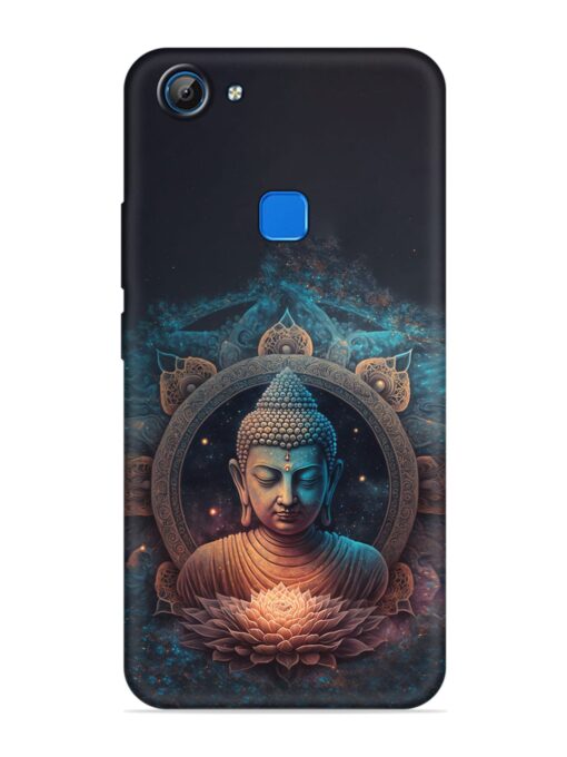 Gautam Buddha Embossed Soft Silicone Case for Vivo V7 Zapvi