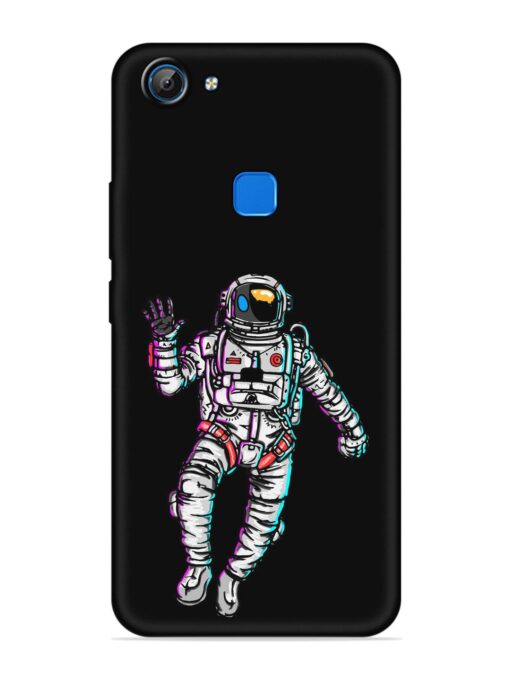 Spaceman Embossed Soft Silicone Case for Vivo V7 Zapvi