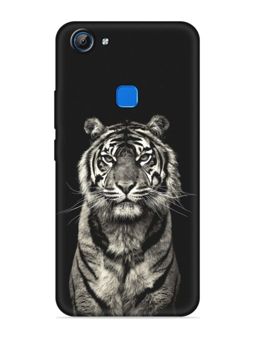 Tiger Art Embossed Soft Silicone Case for Vivo V7 Zapvi