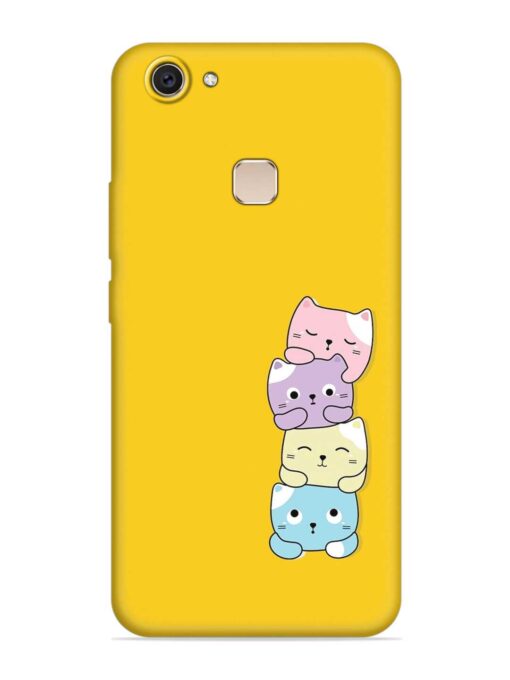 Cartoon Anime Embossed Soft Silicone Case for Vivo V7 Plus Zapvi