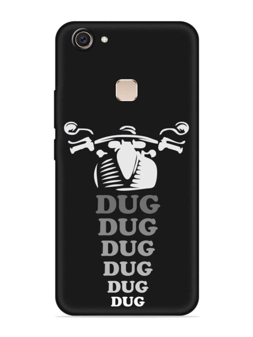 Dug Dug Dug Embossed Soft Silicone Case for Vivo V7 Plus Zapvi