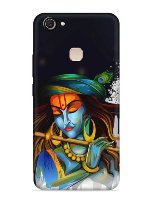 Krishna Art Embossed Soft Silicone Case for Vivo V7 Plus Zapvi