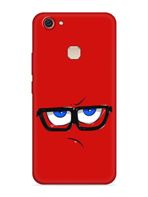 Rad Angry Face Embossed Soft Silicone Case for Vivo V7 Plus Zapvi