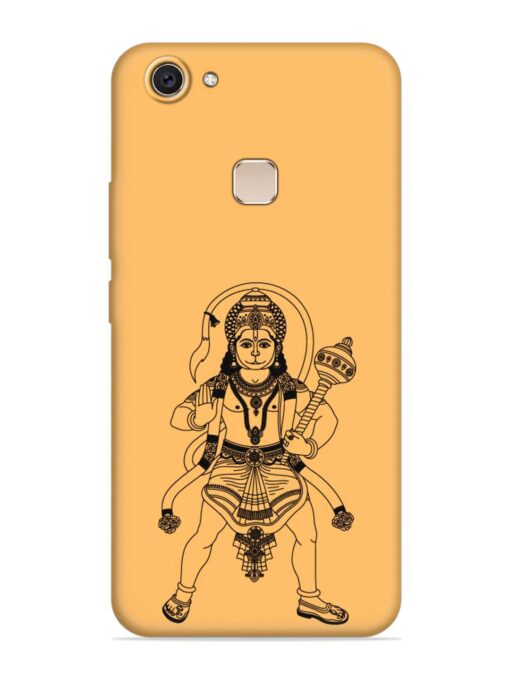 Indian God Hanuman Embossed Soft Silicone Case for Vivo V7 Plus Zapvi