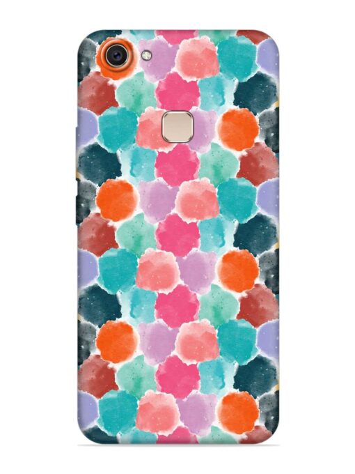 Colorful Seamless Pattern Embossed Soft Silicone Case for Vivo V7 Plus Zapvi