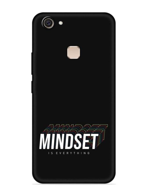 Mindset Everything Slogan Embossed Soft Silicone Case for Vivo V7 Plus Zapvi