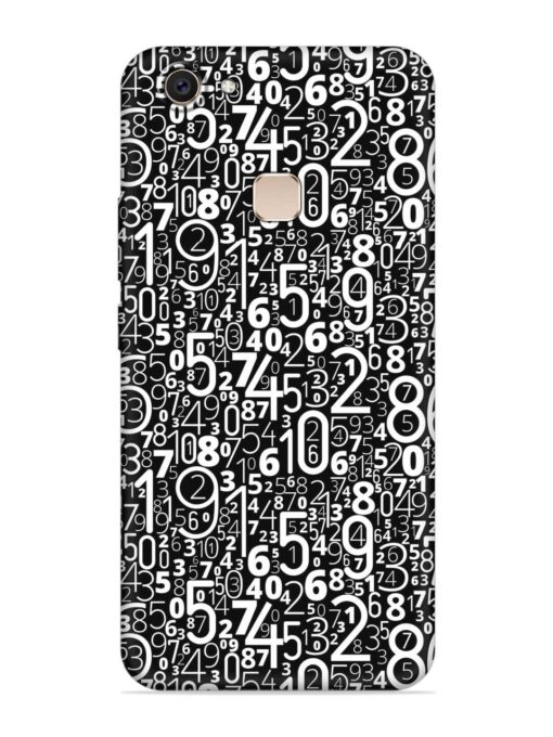 Many Numbers Different Embossed Soft Silicone Case for Vivo V7 Plus Zapvi