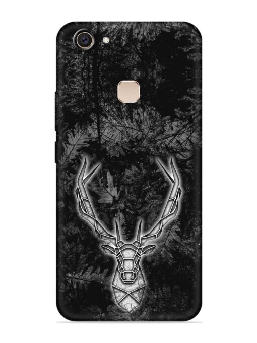 Ancient Deer Embossed Soft Silicone Case for Vivo V7 Plus Zapvi