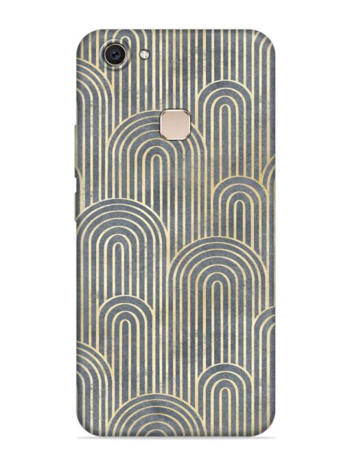 Art Deco Style Embossed Soft Silicone Case for Vivo V7 Plus Zapvi