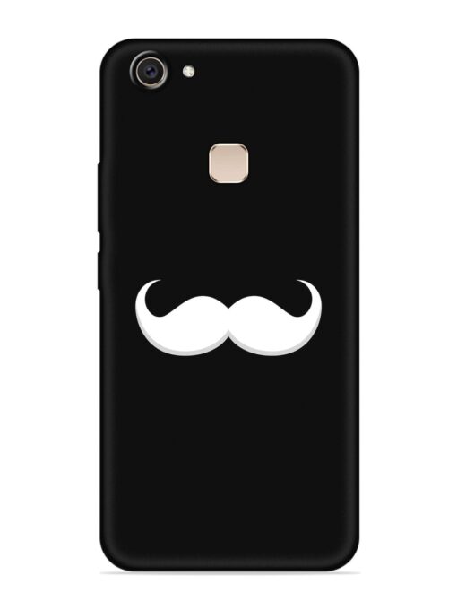 Mustache Vector Embossed Soft Silicone Case for Vivo V7 Plus Zapvi