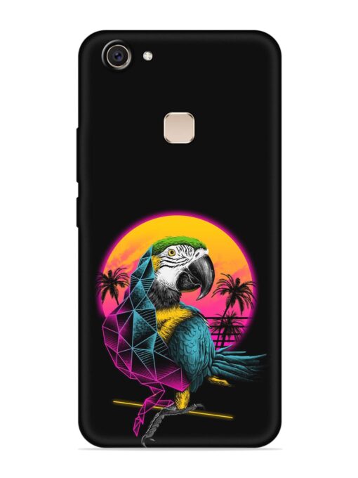 Rad Parrot Embossed Soft Silicone Case for Vivo V7 Plus Zapvi