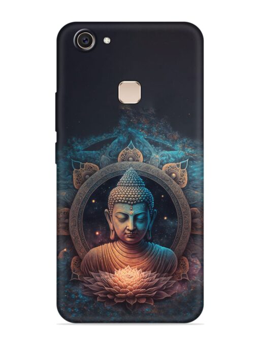 Gautam Buddha Embossed Soft Silicone Case for Vivo V7 Plus Zapvi