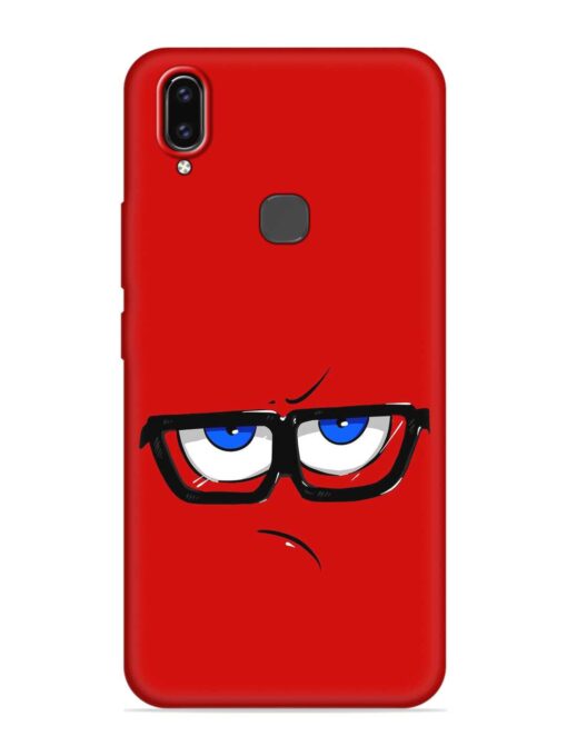 Rad Angry Face Embossed Soft Silicone Case for Vivo V9 Zapvi